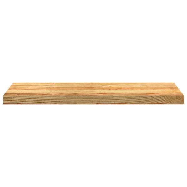 vidaXL Trappetrinn 20 stk lysebrun 80x25x2 cm heltre eik