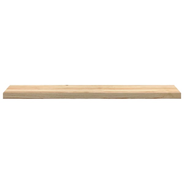 vidaXL Trappetrinn 2 stk ubehandlet 120x25x2 cm heltre eik