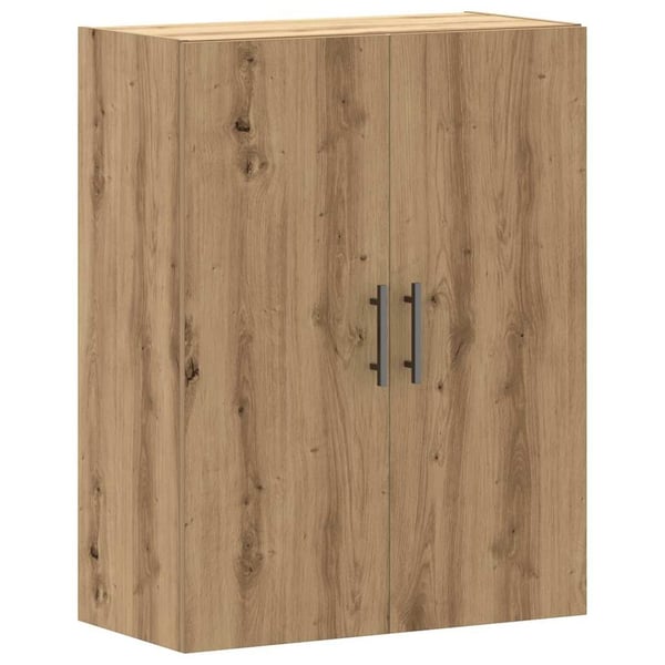 vidaXL Veggskap artisan eik 69,5x34x90 cm