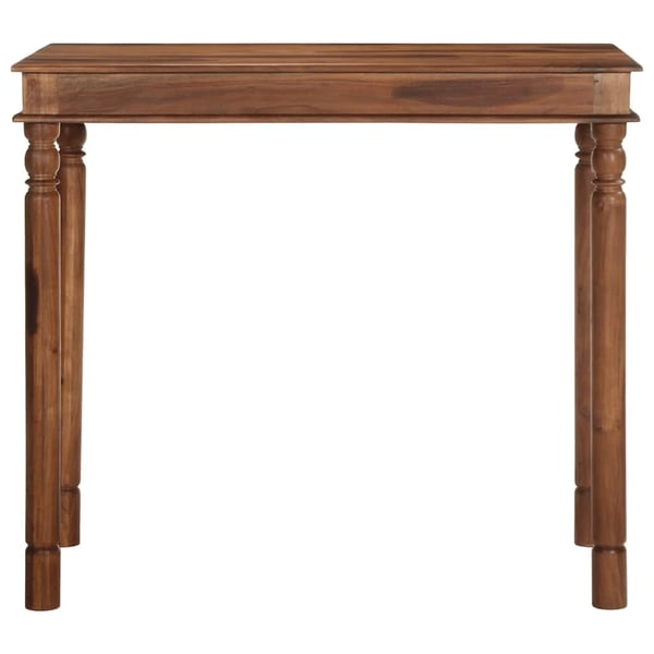 vidaXL Barbord 120x60x107 cm heltre akasie