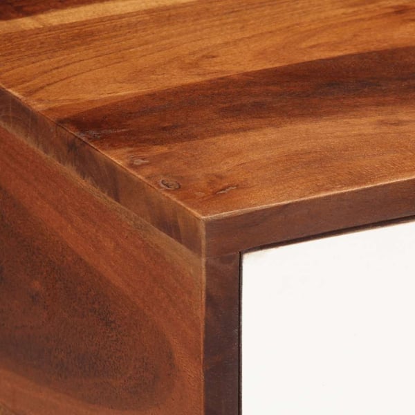vidaXL Sidebord 45x30x45 cm heltre akasie