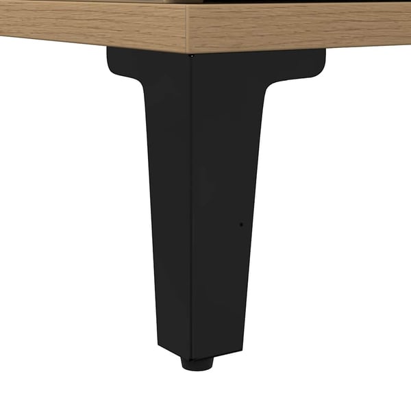 vidaXL Baderomsskap artisan eik 30x30x100 cm konstruert tre