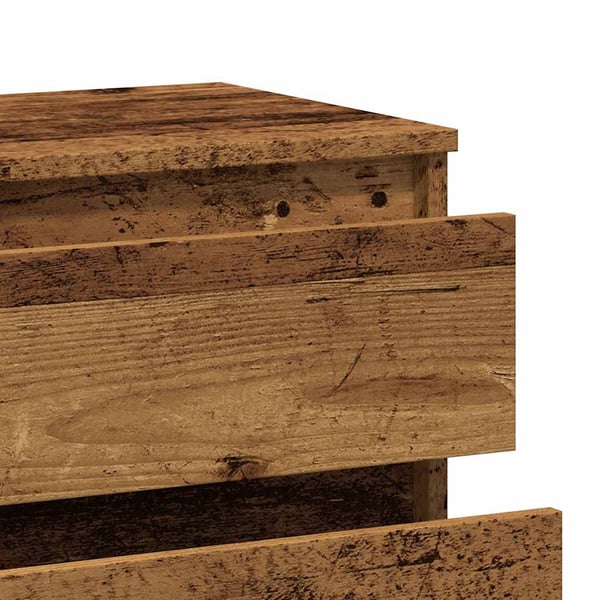 vidaXL Skjenk gammelt tre 60x35x70 cm konstruert tre
