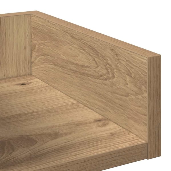 vidaXL Bokhylle artisan eik 48x25,5x140 cm konstruert tre