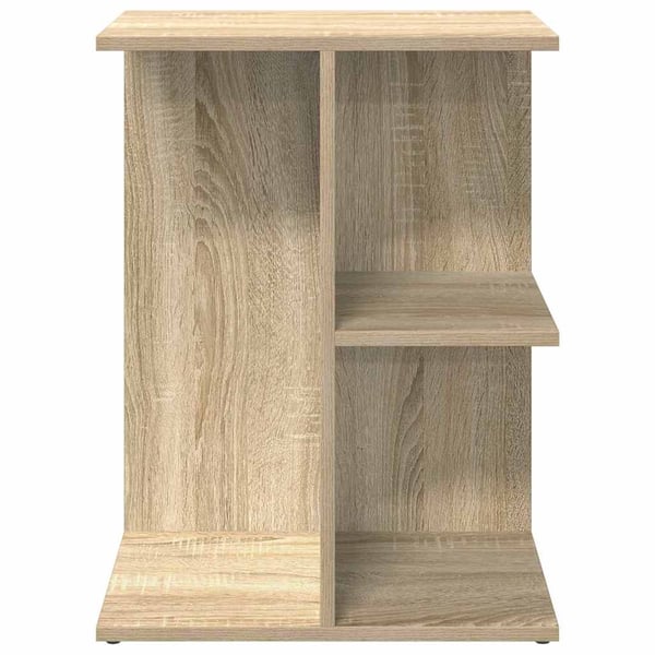 vidaXL Sängbord sonoma-ek 46,5x29x61 cm konstruerat trä