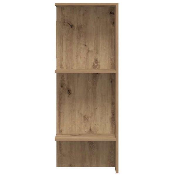 vidaXL entrémøbel 97,5x37x99 cm konstrueret træ artisan egetræsfarve