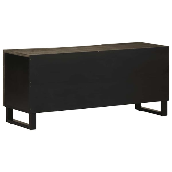 vidaXL TV-benk 105x33x46 cm heltre mango