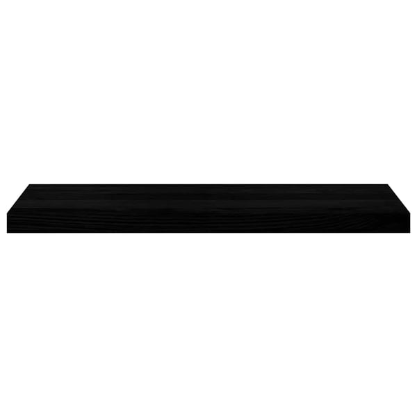 vidaXL trappemåtter 2 stk. mørkebrun 80x25x2 cm massivt egetræ