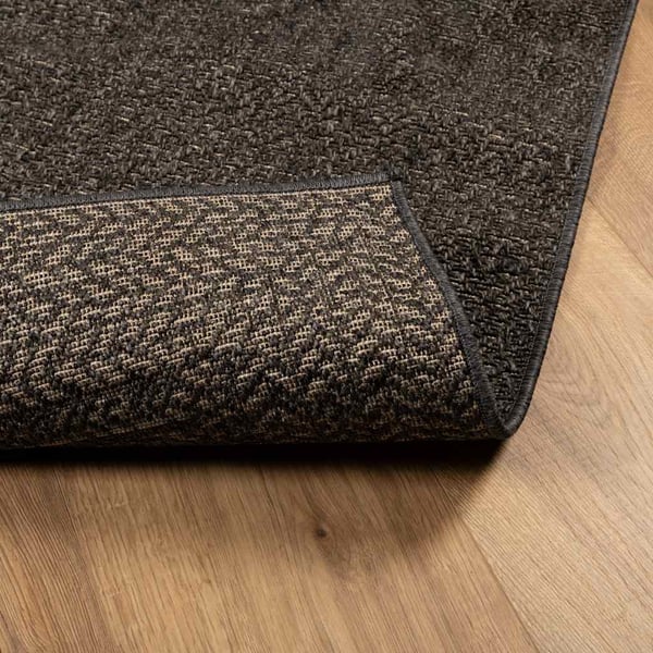 vidaXL gulvtæppe ZIZUR 80x250 cm jute-look indendørs udendørs