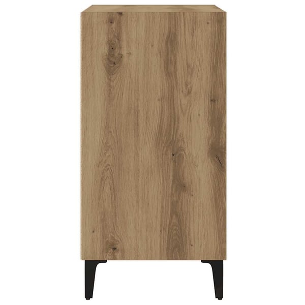 vidaXL skænk 57x35x70 cm konstrueret træ kunsteg