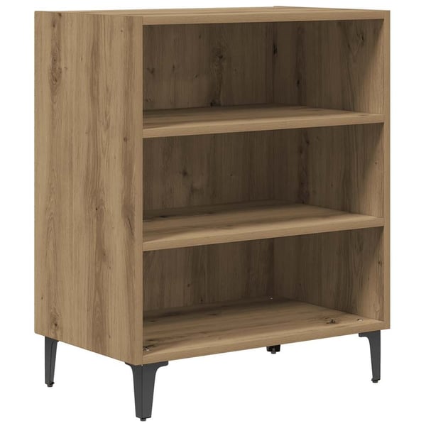 vidaXL skænk 57x35x70 cm konstrueret træ kunsteg