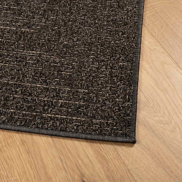 vidaXL gulvtæppe ZIZUR 140x200cm jute-look indendørs udendørs