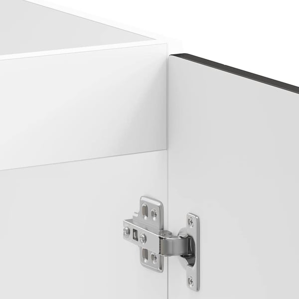 vidaXL underskab til vask Porto 80x46x81,5 cm konstrueret træ sort