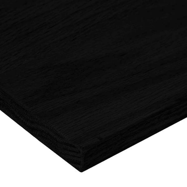 vidaXL trappemåtter 12 stk. mørkebrun 80x25x2 cm massivt egetræ