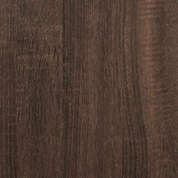 vidaXL Bokhylle brun eik 40x35x170,5 cm konstruert tre