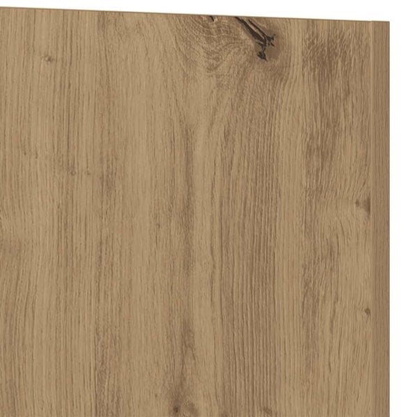 vidaXL Plantekasse artisan eik 40x40x40 cm konstruert tre