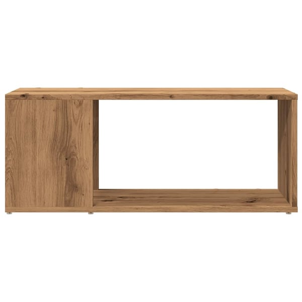 vidaXL tv-bord 80x24x32 cm konstrueret træ kunsteg