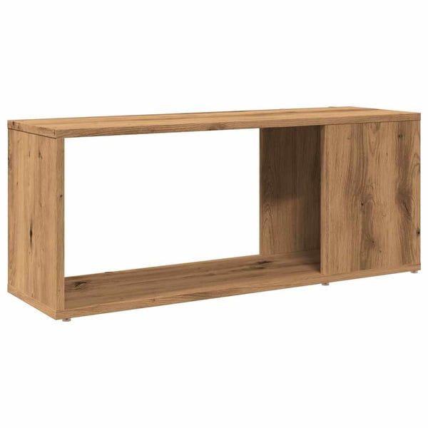 vidaXL tv-bord 80x24x32 cm konstrueret træ kunsteg