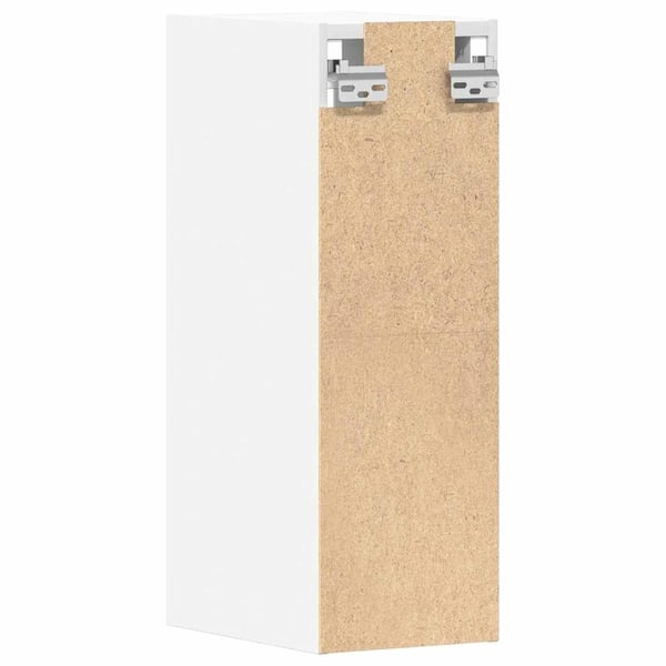 vidaXL Hengende skap "Riga" hvit 20x29,5x60 cm konstruert tre