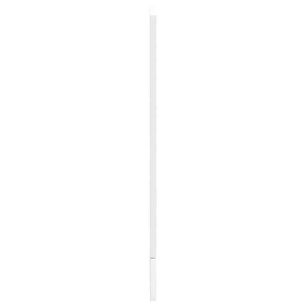 vidaXL Oppvaskmaskin panel høyglans hvit 45x1,5x57 cm konstruert tre