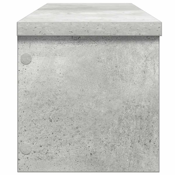 vidaXL keittiöteline Pinottava betoni harmaa 50x15x16 cm tekninen puu