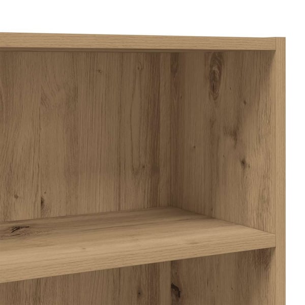 vidaXL Vaskemaskinskap artisan eik 64x24x190 cm