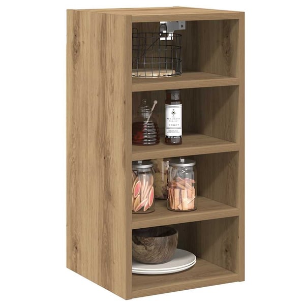 vidaXL Hengende skap "Riga" artisan eik 30x29,5x60 cm konstruert tre