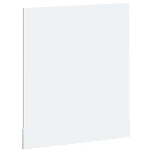 vidaXL Oppvaskmaskin panel Kalmar hvit 60x1,5x57 cm konstruert tre