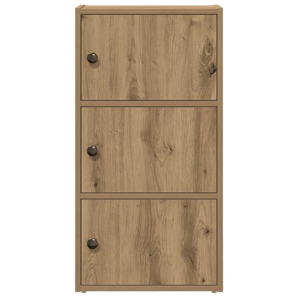 vidaXL bogreol 40x24x77 cm konstrueret træ kunsteg