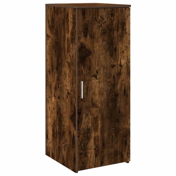 vidaXL skab 40x45x103,5 cm konstrueret træ røget egetræsfarve