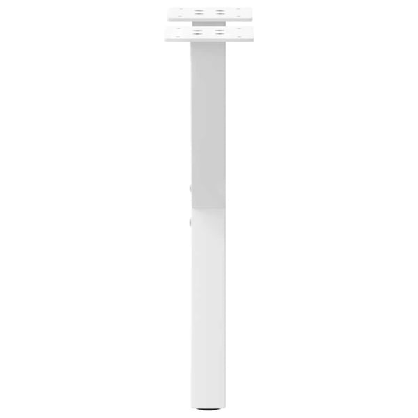 vidaXL sofabordsben X-formet 2 stk. hvid 28 x (42-43) cm stål
