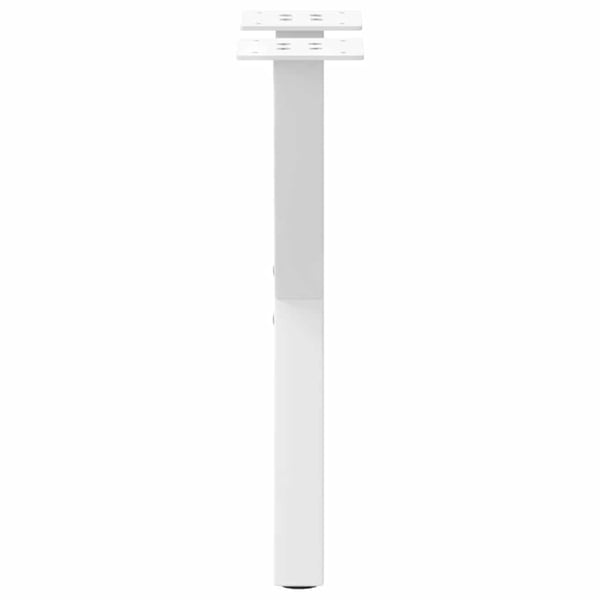vidaXL Salongbordben X-formet 2 stk hvit 38x(42-43) cm stål