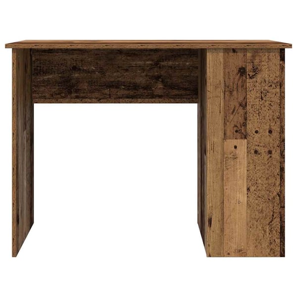 vidaXL Skrivebord gammelt tre 100x55x75 cm konstruert tre