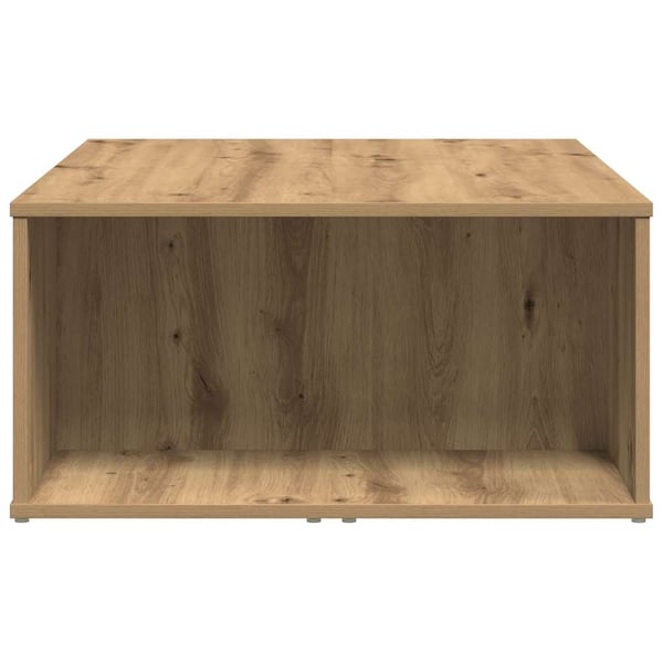 vidaXL Salongbord artisan eik 90x67x33 cm konstruert tre