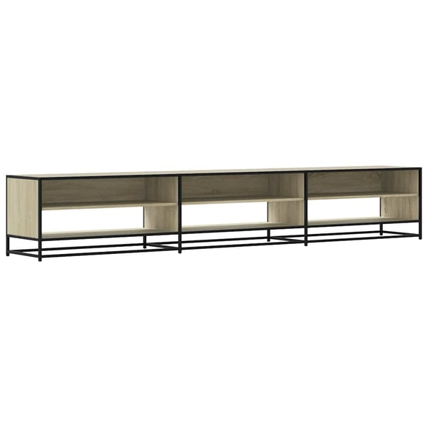 vidaXL TV-benk sonoma eik 270x40x46 cm konstruert tre