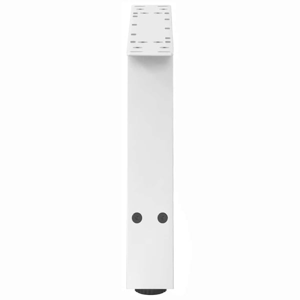 vidaXL sofabordsben A-formet 2 stk. hvid 60x(30-31) cm stål