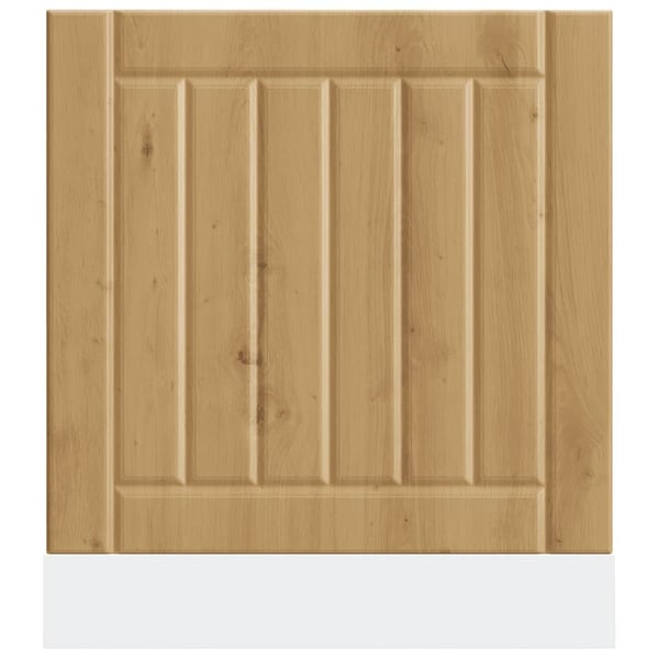 vidaXL Oppvaskmaskin Lucca artisan eik konstruert tre