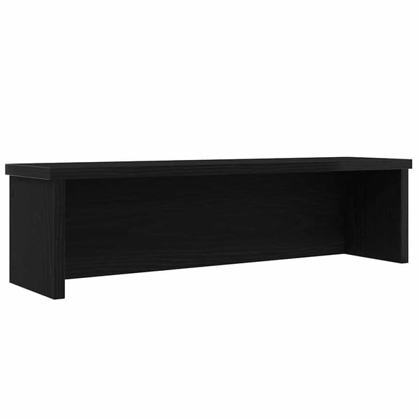 vidaXL Keittiöteline Pinottava Musta 60x15x16 cm Engineered Wood