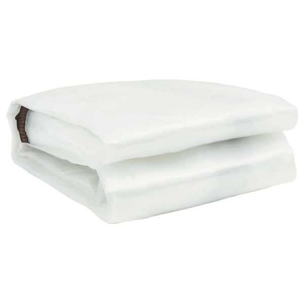 vidaXL kirkas suojapeite silmukoilla 8x12 m polyeteeniä