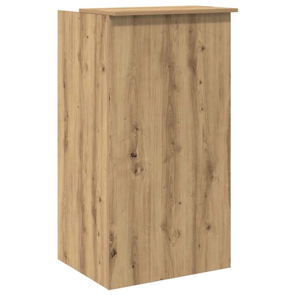 vidaXL receptionsskranke kunsteg 55x50x103,5 cm konstrueret træ