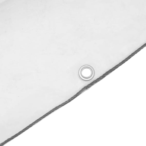 vidaXL kirkas suojapeite silmukoilla 8x10 m polyeteeniä