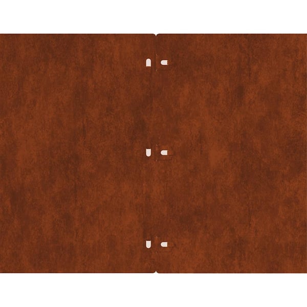 vidaXL Plenkanter 20 stk 25x103 cm fleksibelt forvitringsstål