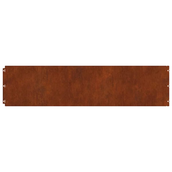 vidaXL Plenkanter 20 stk 25x103 cm fleksibelt forvitringsstål