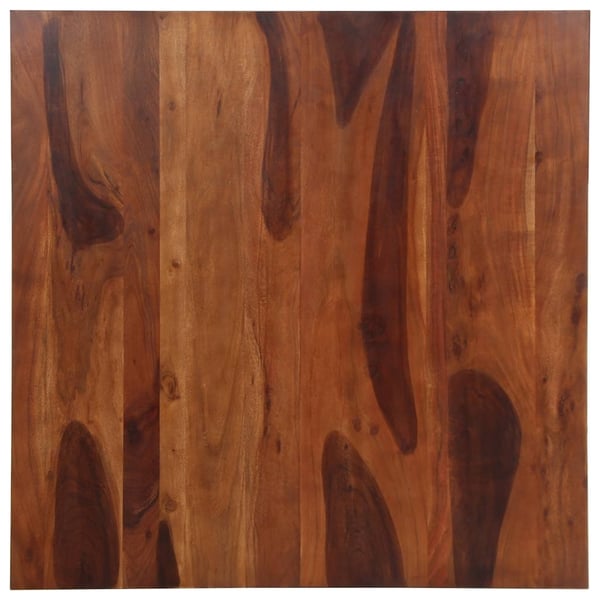vidaXL spisebord 120x120x77 cm massivt akacietræ