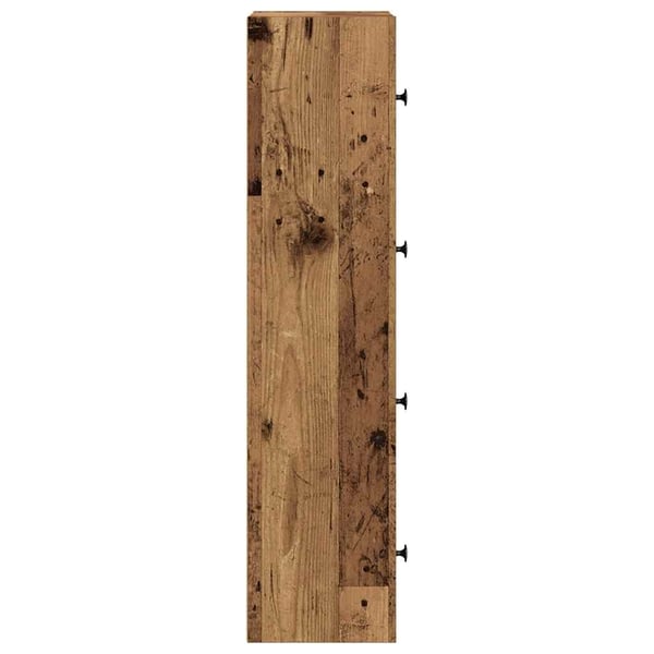 vidaXL Bokhylle gammelt tre 40x24x102 cm konstruert tre