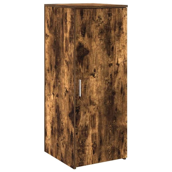 vidaXL receptionsskranke 135x50x103,5 cm røget egetræsfarve
