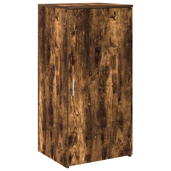 vidaXL receptionsskranke 155x50x103,5 cm røget egetræsfarve