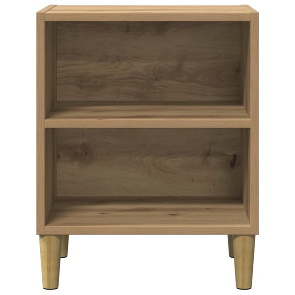 vidaXL Nattbord 2 stk artisan eik 40x30x50 cm konstruert tre