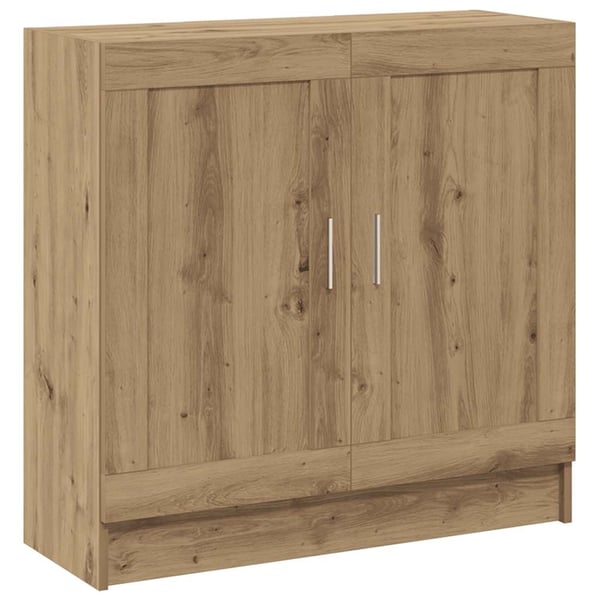 vidaXL bogskab 82,5x30,5x80 cm konstrueret træ kunsteg