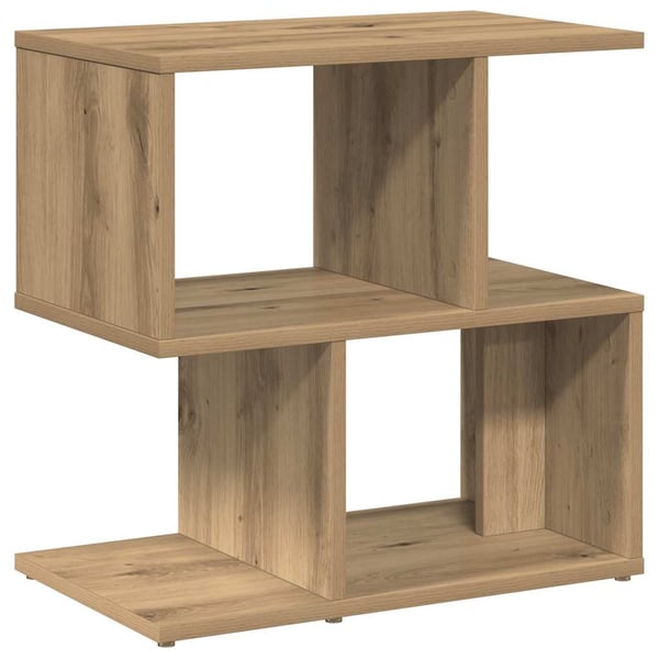 vidaXL Nattbord 2 stk artisan eik 50x30x51,5 cm konstruert tre